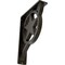 Ekena Millwork Austin Wrought Iron Bracket, (Triple center brace), Antiqued Warm Silver 2"W x 7 1/2"D x 10"H BKTM02X07X10TAUAWS - alternate 1
